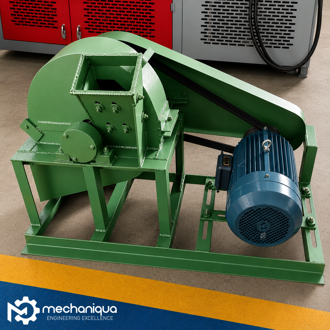 Wood Flaker Machine